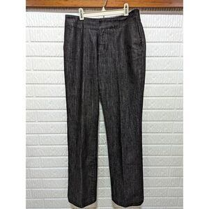 Chico's Platinum Size 0 Regular Black Denim look Pant